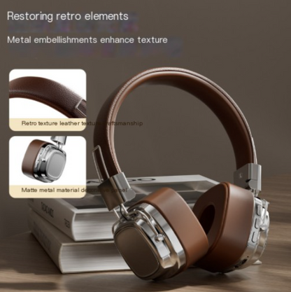 2024 Vintage Wireless Bluetooth 5.3 Headphones