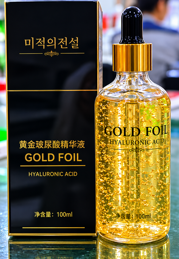 New 24k gold hyaluronic acid