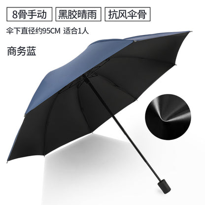 Automatic Folding Umbrella with Custom Logo for Gifts