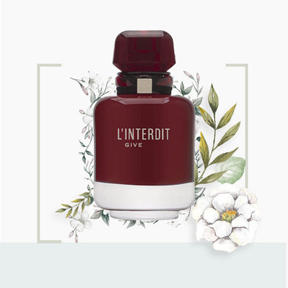 Classic Forbidden Red Black Bottle Perfume Collection