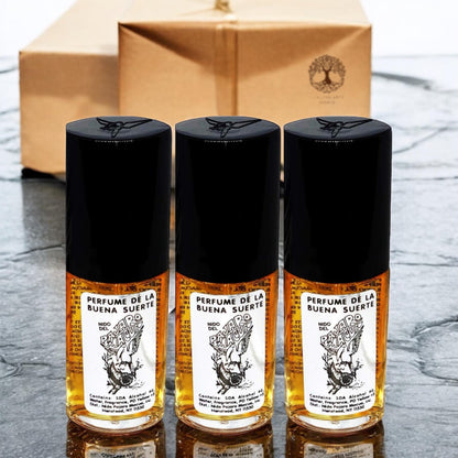 Macaw Birds Nest Good Luck Perfume - Nido de Pajaro Macua Perfume de la Buena Suerte Pack of 3