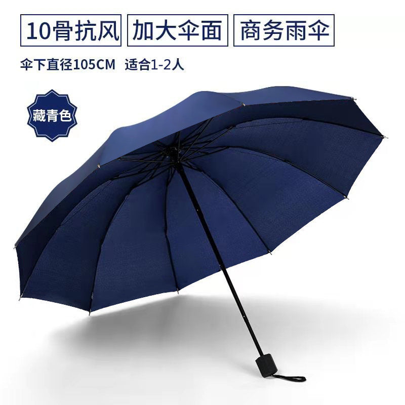 Automatic Folding Umbrella with Custom Logo for Gifts