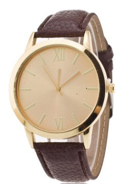 Fashionable Business Leather Belt Quartz Watches (Couple)