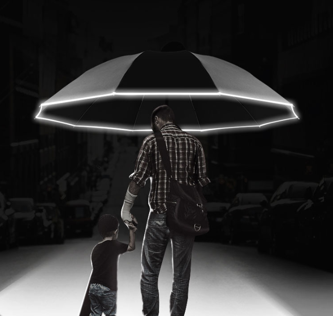 Men's Reverse Folding Automatic Umbrella