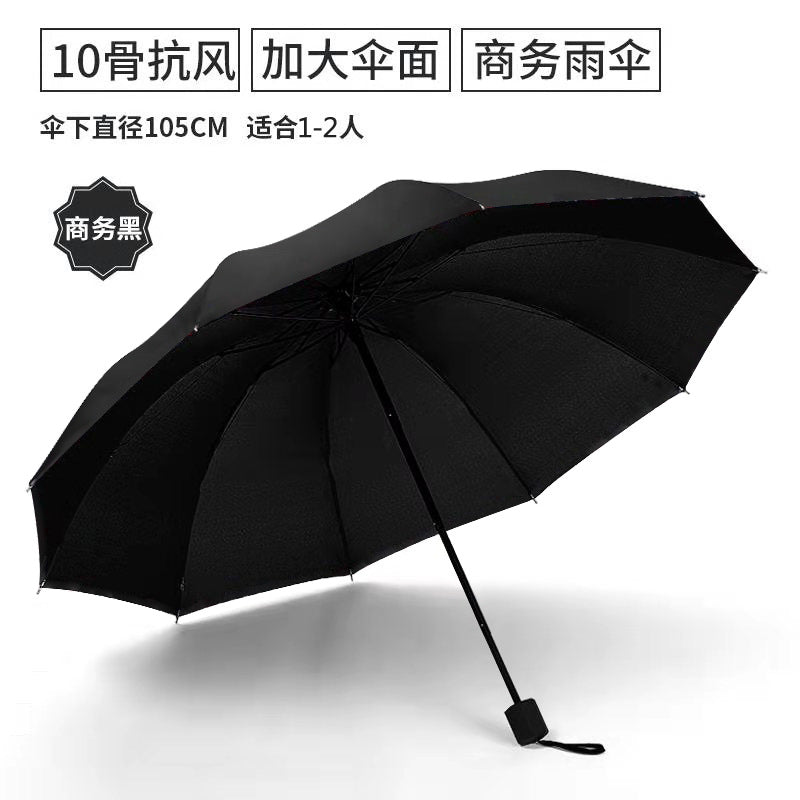 Automatic Folding Umbrella with Custom Logo for Gifts