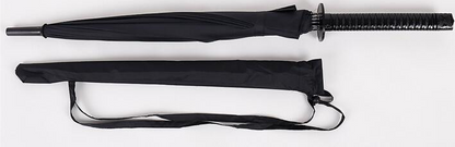 Creative Straight Handle Semi-Automatic Business Umbrella